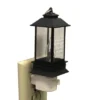 Christmas Memorial Lantern Night Light - One Nightlight 6.0 Inches - Bereavement Electric - 160216 - Plastic - Black