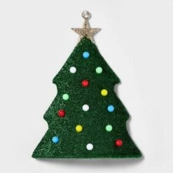 14.25" Battery Operated LED Tinsel Fabric Christmas Tree Novelty Light - Wondershop™ 5 14.25" Battery Operated LED Tinsel Fabric Christmas Tree Novelty Light - Wondershop™ -Christmas Decorations GUEST dabc79ab eb9f 42d7 b97e 75c2bccbfe59