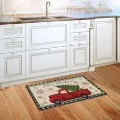 Merry Christmas Pickup Truck Doormat Indoor Outdoor 30" X 18" Briarwood Lane 5 Merry Christmas Pickup Truck Doormat Indoor Outdoor 30" X 18" Briarwood Lane -Christmas Decorations GUEST e8bdc2bb d615 436a acc2 499335dd7beb