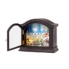 Mr. Christmas Animated LED Mantel Music Box Christmas Decoration