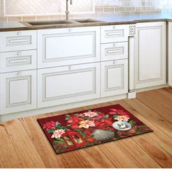 Christmas Poinsettia Doormat 30" X 18" Indoor Outdoor Briarwood Lane 5 Christmas Poinsettia Doormat 30" X 18" Indoor Outdoor Briarwood Lane -Christmas Decorations GUEST ef79c846 7f36 412c 946e a5bf10948d27