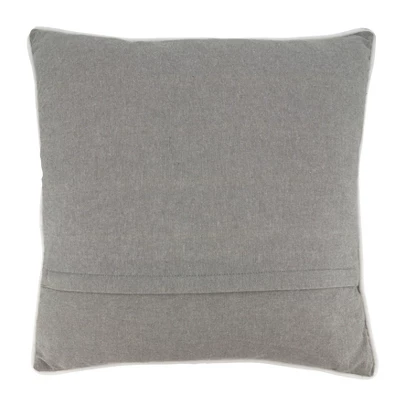 Saro Lifestyle Plaid Christmas Tree Pillow - Poly Filled, 18" Square, Grey 1 Saro Lifestyle Plaid Christmas Tree Pillow - Poly Filled, 18" Square, Grey
