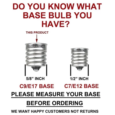 Novelty Lights Ceramic C9 Incandescent Traditional Vintage Christmas Replacement Bulbs 25 Pack 3 Novelty Lights Ceramic C9 Incandescent Traditional Vintage Christmas Replacement Bulbs 25 Pack - Image 3