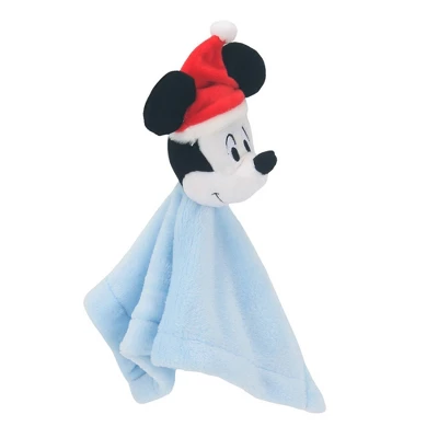 Lambs & Ivy Disney Baby Mickey Mouse Holiday/Christmas Security Blanket - Lovey 2 Lambs & Ivy Disney Baby Mickey Mouse Holiday/Christmas Security Blanket - Lovey - Image 2