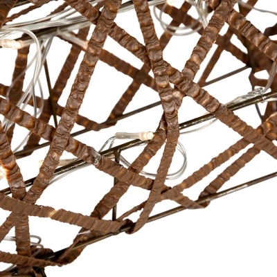 Northlight 35" LED Lighted Feeding Rattan Reindeer Outdoor Christmas Decoration 6 Northlight 35" LED Lighted Feeding Rattan Reindeer Outdoor Christmas Decoration - Image 6