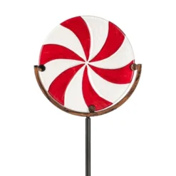 Home & Garden Candy Cane Garden Stake - One Yard Stake 33.0 Inches - Yard Decor Christmas - - Glass - Multicolored -Christmas Decorations GUEST f9d49224 20e7 474b 8646 e569af6123fc