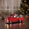 Mr. Christmas Santa In Truck Animated Musical Christmas Decoration - 10.5"