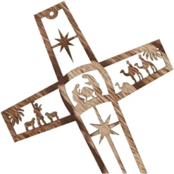 Bright Creations 6 Pack Nativity Scene Wood Cross For Wall Hanging Home Décor, Christmas Religious Gifts, 10.4x6.7x0.3 In 8 Bright Creations 6 Pack Nativity Scene Wood Cross For Wall Hanging Home Décor, Christmas Religious Gifts, 10.4x6.7x0.3 In -Christmas Decorations GUEST fd5c2209 1c8a 480f b572 8001a786e7d3